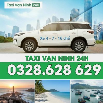 taxi van ninh 24h gia re hotline 0328628629